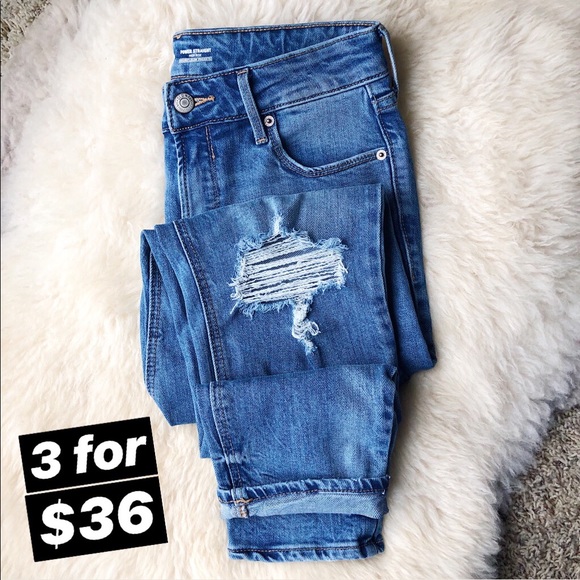 old navy power straight high rise